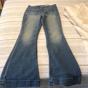 Flare leg jeans